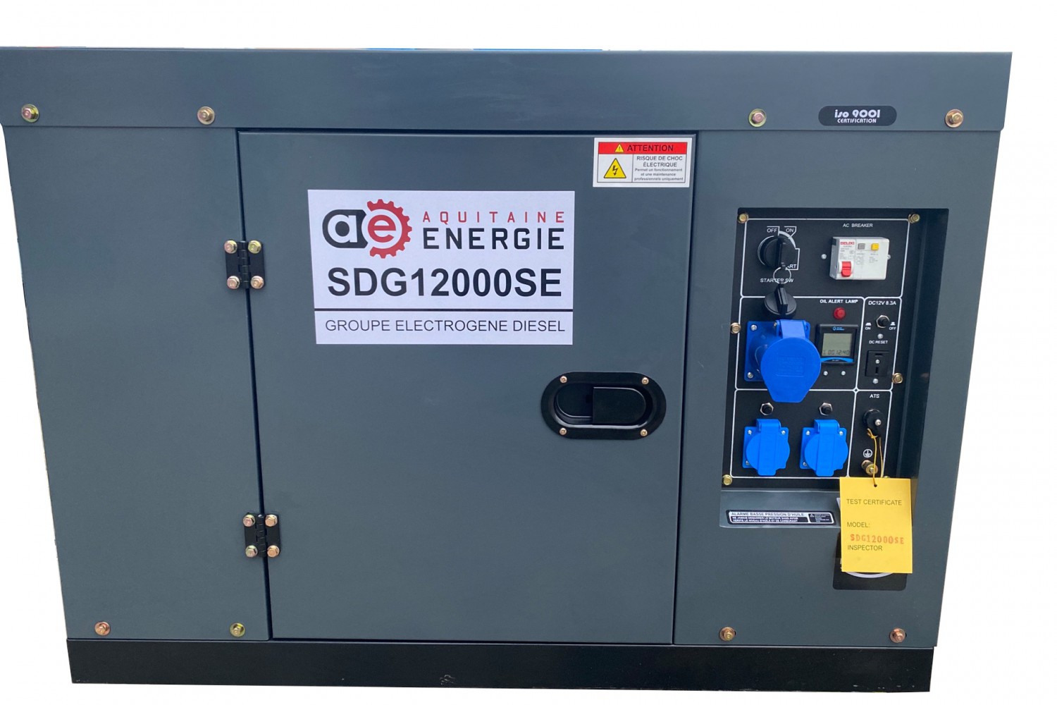 Генератор Дизельний Aquitaine Energie 2022 Рік 9.0/10.0Kva 7.2/8.0